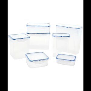LocknLock 7-Piece Stackable Multi-Purpose Storage Set